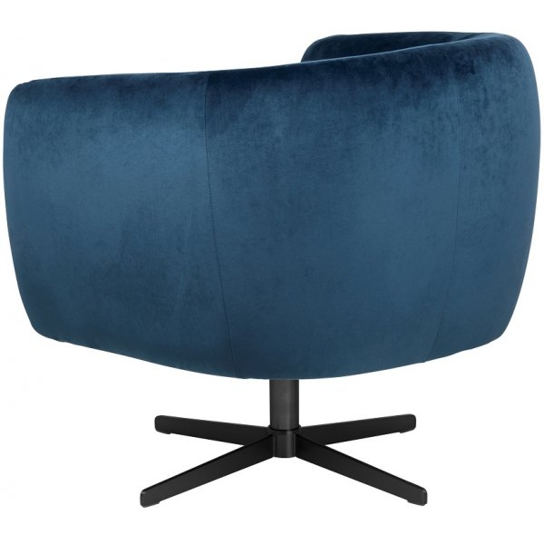 Fotskammel Tokyo - Marineblå velur Fotskammel Tokyo - Marineblå velur