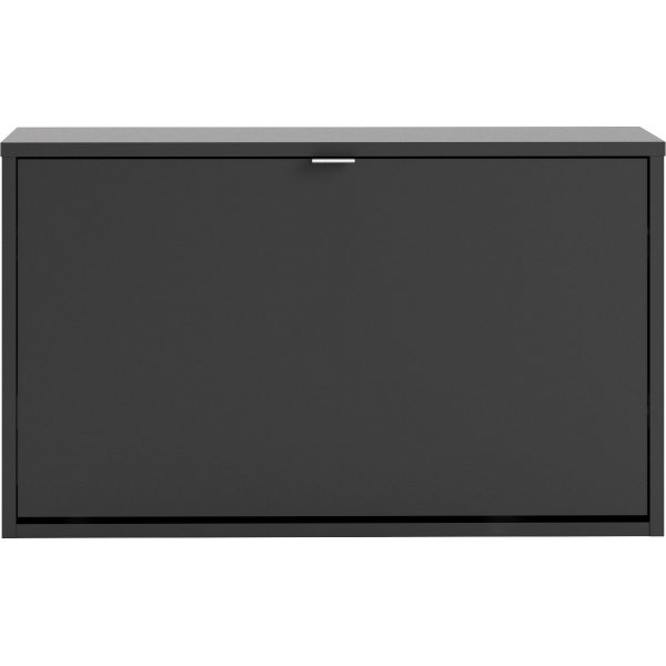 Sko skoskap med 1 rom - Sort Sko skoskap med 1 rom - Sort